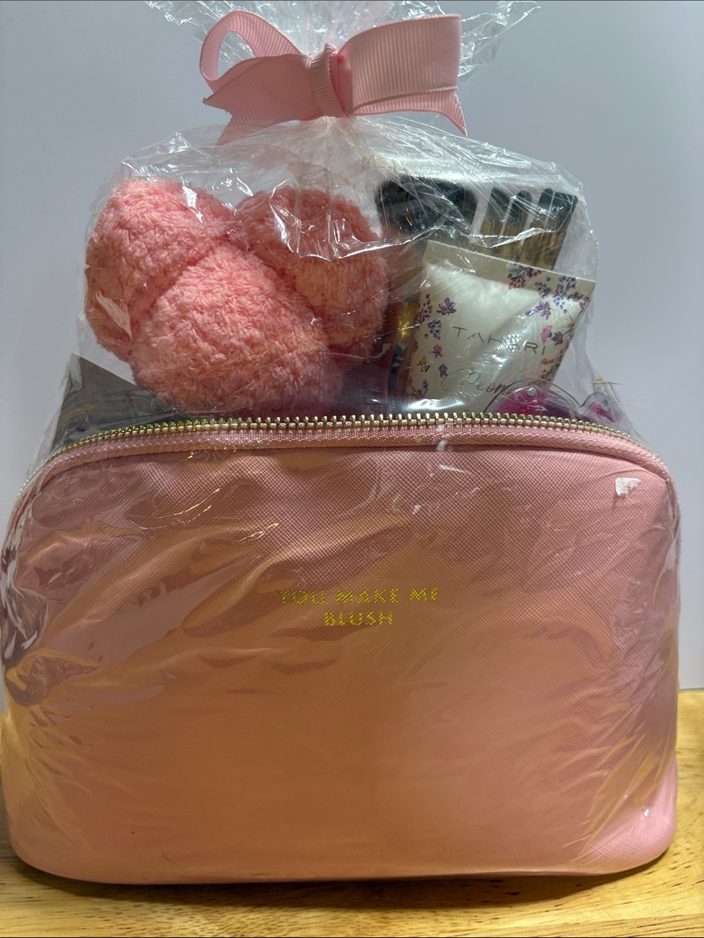 Pink Cosmetic Pouch – You Make Me Blush